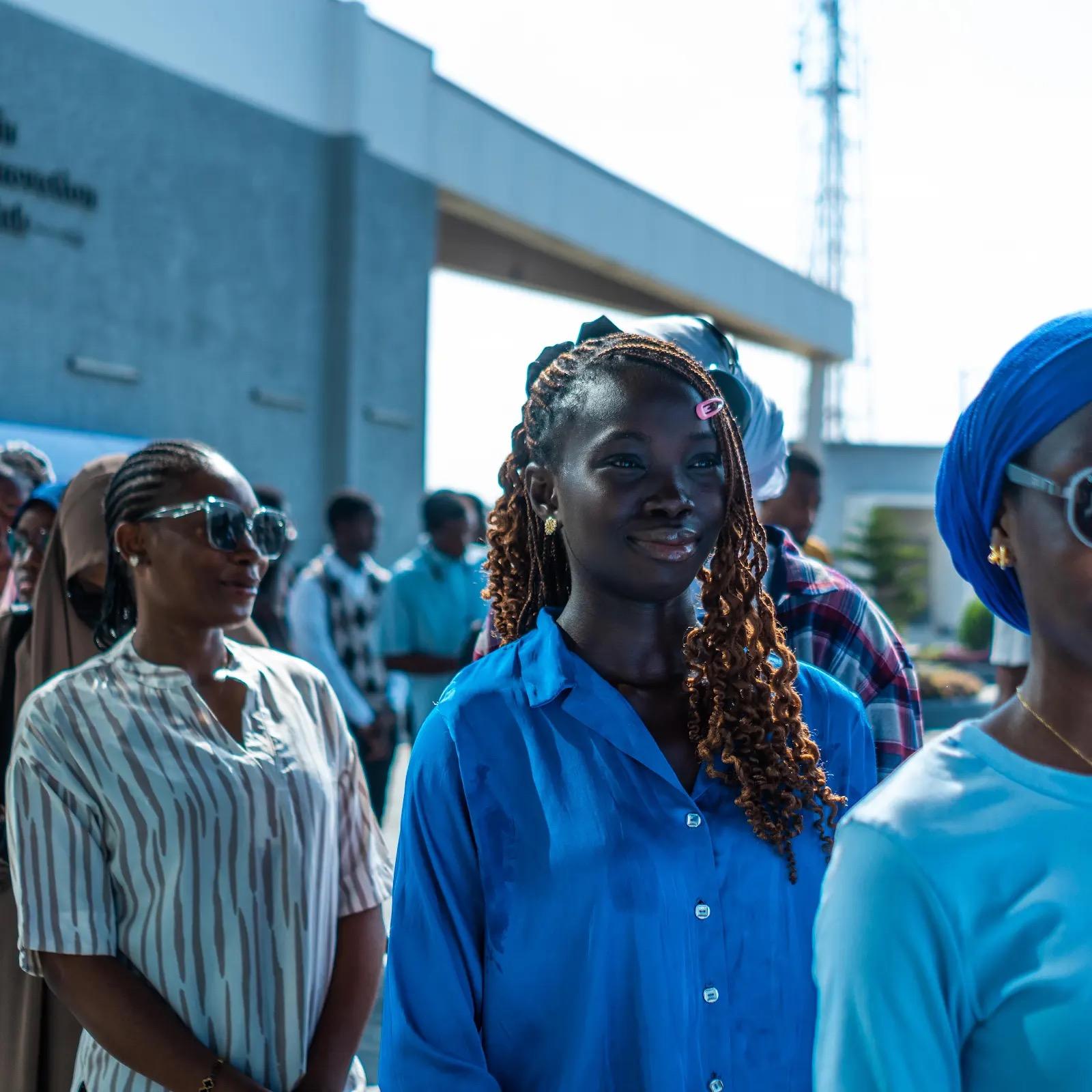 Kwarabuild attendees gathering outside the conference venue